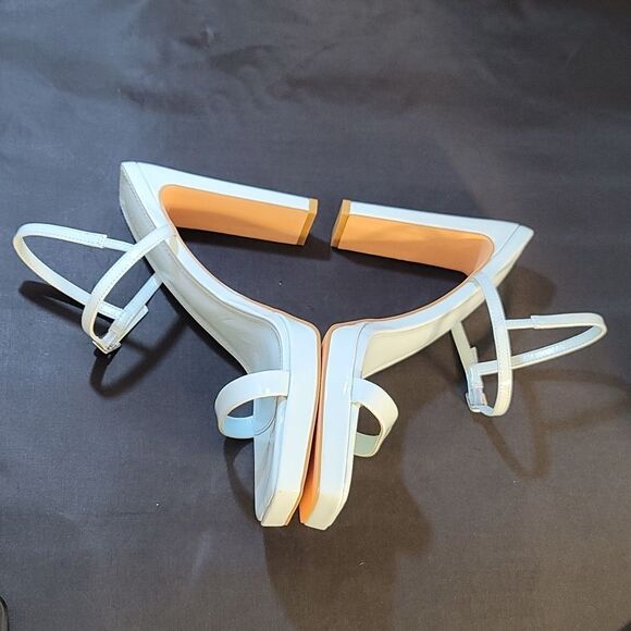 BRAND NEW FOREVER 21 SQUARE TOE BLOCK HEEL SANDAL G1 - Picture 12 of 15